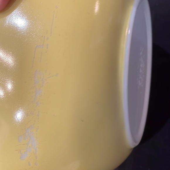 VINTAGE PYREX SQUARE MIXING HOSTESS SNACK BOWL 525B-025 2 1/2 QT - Picture 5 of 5